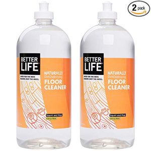 Better Life Naturally Dirt-Destroying Floor Cleaner, Citrus Mint, 32 fl oz (Pack of 2)