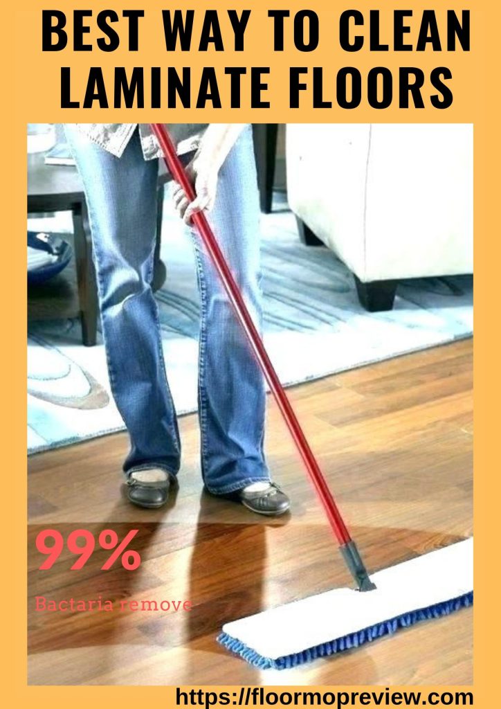 best way to clean laminate floors